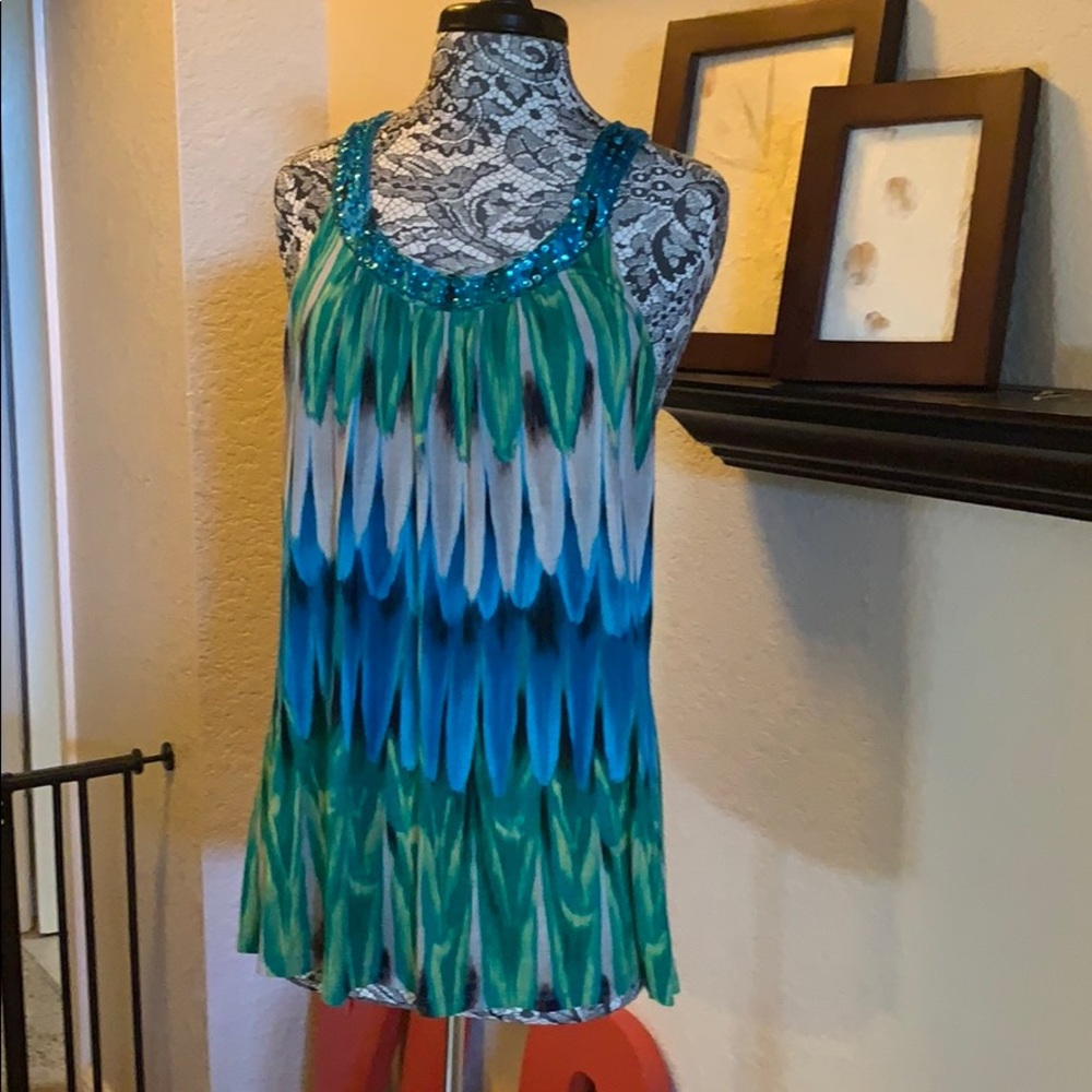 INC Macy’s racer back top XL